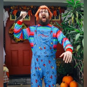 Adult Chucky Costume Size L/XL for Men